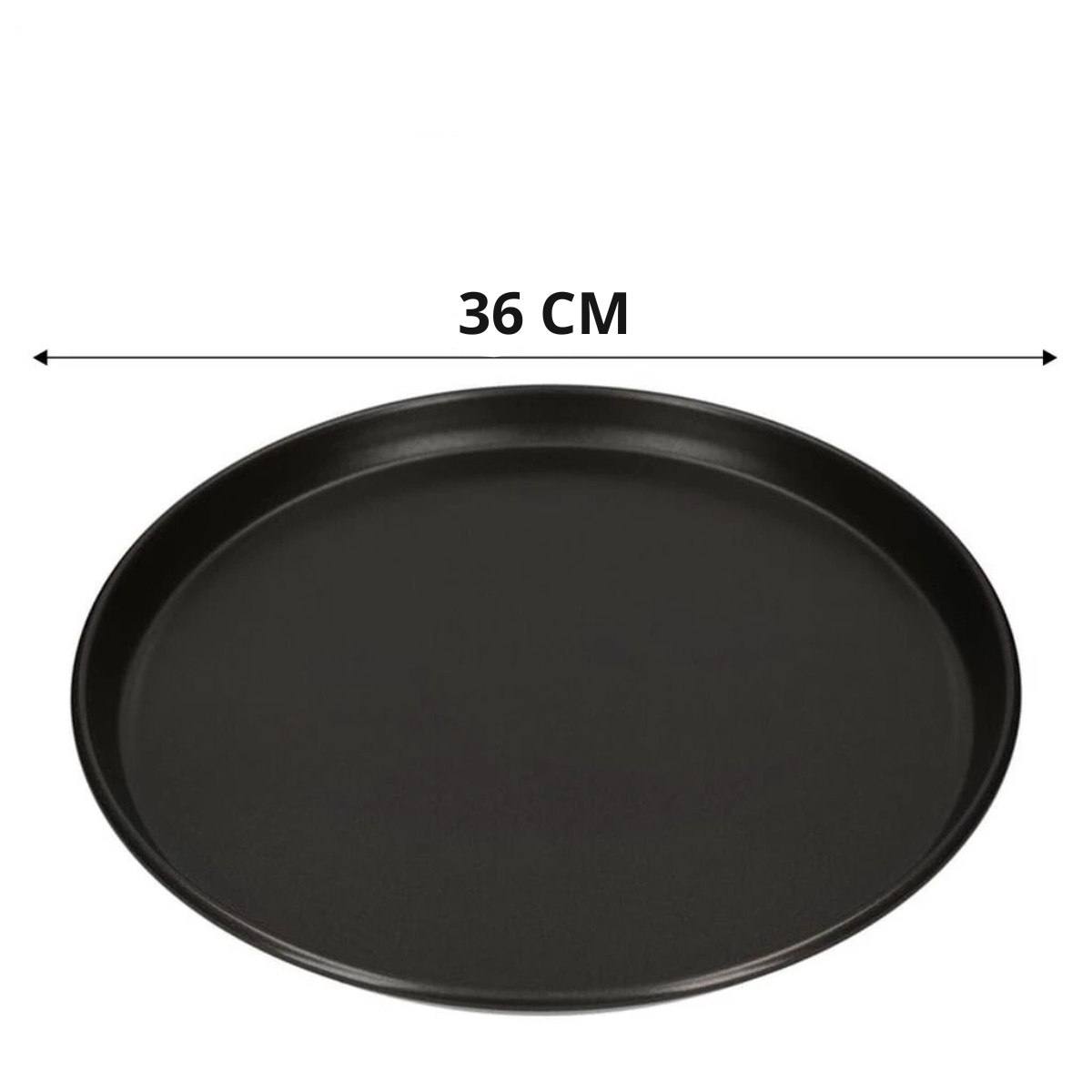 Kit 2 Formas para Pizza 36cm Antiaderente Assadeira Redonda - 2