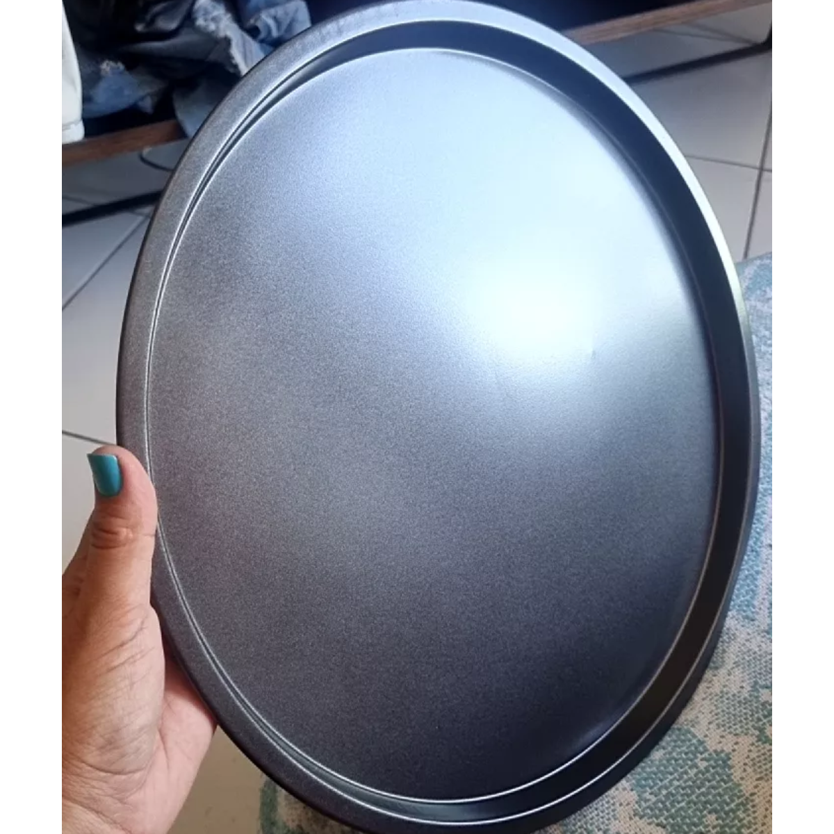 Kit 2 Formas para Pizza 36cm Antiaderente Assadeira Redonda - 3