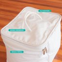 Ver imagem 5 de Bolsa Frasqueira Térmica 15 Litros Impermeável: Branco