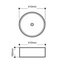Ver imagem 5 de Cuba de Apoio Redonda Mv27 41cm X 41cm