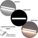 Ver imagem 4 de Lâmpada Luz Auxiliar 35 Cm Led 3 temperaturas De Cor Brilho Ajustável Cabo USB Para Escritório Quart