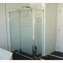 Ver imagem 3 de Película Autocolante Adesiva Jateada Porta Blindex Box Banheiro Janela Vitrine Vinil Jateado 2,50mts