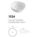 Ver imagem 6 de Cuba de Apoio Redonda Noronha 38cm X 38cm