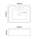 Ver imagem 6 de Cuba de Apoio Retangular Mv16 48cm X 37cm