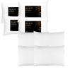 Kit 4 Travesseiros Select Gold Antialérgico com 4 Fronhas 100% Algodão Percal 150 Fios - 1