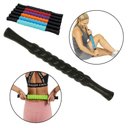 Ver imagem 3 de Kit Yoga 5 Peças com Bastão, Foam Roller, Bola, Faixa Elástica e Bolsa – Alongamento, Treino e