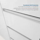 Ver mais imagens de Cozinha Completa 8 Portas 4 Gavetas 270cm Top Class Branco Brilho