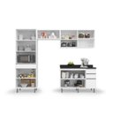 Ver imagem 6 de Cozinha Completa 8 Portas 4 Gavetas 270cm Top Class Branco Brilho