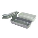 Ver imagem 2 de Pote Marmita de 2 Andares 950ml Jacki Design - Joy Cinza