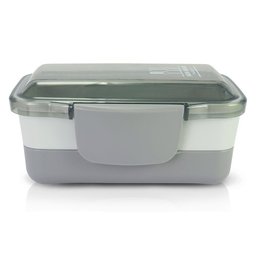 Pote Marmita de 2 Andares 950ml Jacki Design - Joy Cinza - 1