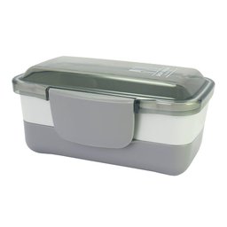 Pote Marmita de 2 Andares 950ml Jacki Design - Joy Cinza - 3