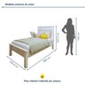 Quarto Infantil Completo Guarda-roupa Caribe e Cama Irlanda - 11