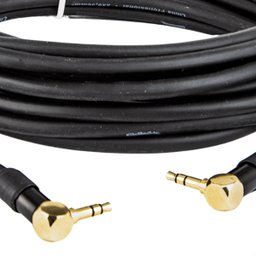 Cabo Adaptador P2 Estereo 90° para P2 Estereo 90° - 1,8 Metro - 5