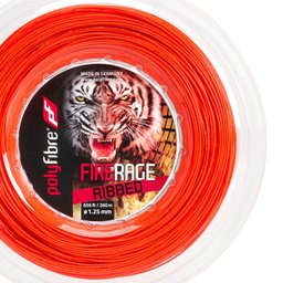 Corda Polyfibre Fire Rage Ribbed 1,25 mm Laranja (Gauge 16L) - set individual - 2