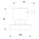 Ver imagem 2 de Acab. Reg. Celite Basic P/base 1/2, 3/4, 1 Rose Gold Mt