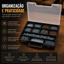 Ver imagem 6 de Estojo Organizador 12 Divisorias com Tampa Transparente Pesca Ferramentas Parafusos Acessorios