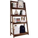 Ver imagem 5 de Kit 2 Estantes Escada Multiuso com 4 Prateleiras Omaha 185x80 W02 Madeira Maciça Imbuia - Lyam
