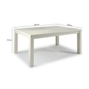 Ver imagem 2 de Mesa Rústica de Jantar 6 Lugares 160cm x 90cm - Branca