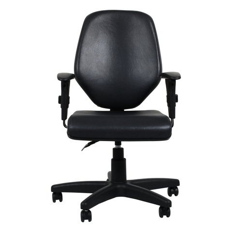 Cadeira para Escritório Presidente Corino Encosto Ergonômico Amor Preto