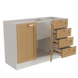 Cozinha Modulada 3 Peças 2 Aéreos 1 Balcão Arizona CabeCasa MadeiraMadeira - 12
