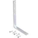 Ver imagem 1 de Cantoneira para Cortina 07x11cm Zincado Cce0711 com 4 Peças Vonder