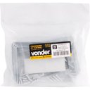 Ver imagem 2 de Cantoneira para Cortina 07x11cm Zincado Cce0711 com 4 Peças Vonder