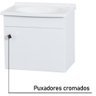 Kit Gabinete com Espelho Belo Horizonte Branco Corso 40x29x36 - 5
