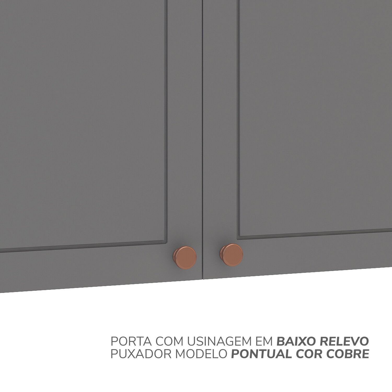 Cozinha Pérola com Tampo 4 Peças Aéreos com 5 Portas, Balcão 2 Gavetas 3 Portas e Balcão 2 Portas Ye - 9