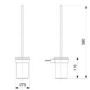 Ver imagem 2 de Porta Escova Higiênica para Banheiro