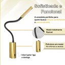 Ver imagem 5 de 2 Arandela Leitura Quarto Led Interruptor Movel Bet66
