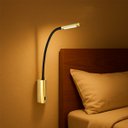 Ver imagem 1 de 2 Arandela Leitura Quarto Led Interruptor Movel Bet66