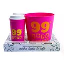 Ver imagem 1 de Copos e Balde de Pipoca 3l Frases Cores e Amores Uatt