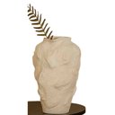 Ver imagem 2 de Vaso de Cerâmica 19x19x30 Cm Branco Avanti