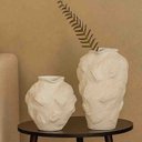 Ver imagem 3 de Vaso de Cerâmica 19x19x30 Cm Branco Avanti