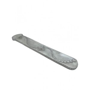 Incensário Régua 27 Cm Universal em Resina - Selecione a Cor:branco/diversos