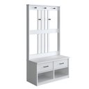 Ver imagem 2 de Banco Hall de Entrada 2 Gavetas 2 Nichos