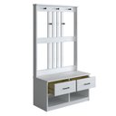 Ver imagem 4 de Banco Hall de Entrada 2 Gavetas 2 Nichos