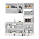 Ver imagem 6 de Cozinha Pérola Completa 3 Peças Aéreo 3 Portas e Balcão 2 Gavetas 3 Portas e Torre Quente Yescasa