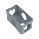 Ver imagem 3 de 10 Caixas 5 Entrada Pvc 1/2 X 3/4 Cinza Masster