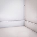 Ver imagem 4 de Kit com 30 Barras Rodapé de Poliestireno 12cm X 15mm Sobrepor Frisado 72m