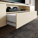 Ver imagem 6 de Rack para TV até 75 Polegadas Pés Industrial com 2 Portas Austin Off White