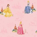 Ver imagem 1 de Papel de Parede Infantil Princesas Fantasy B581705