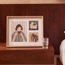 Ver imagem 4 de Porta Retrato Quadro Painel 3 em 1 MDF e Vidro Decoração Casa Quarto Sala de Estar