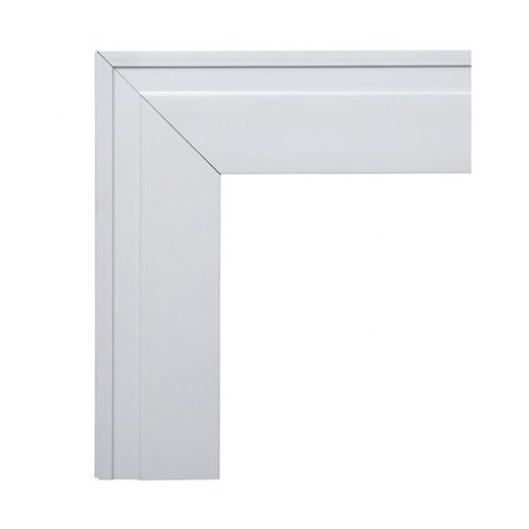 Kit com 30 Barras Guarnição de Poliestireno 7CMX15MM Frisado 67,5m Branco Riplain