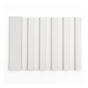 Ver imagem 5 de Filetes em Poliestireno 2,7cm x 12cm Metro Linear Barra 285cm Clássica Branco/White Graddus