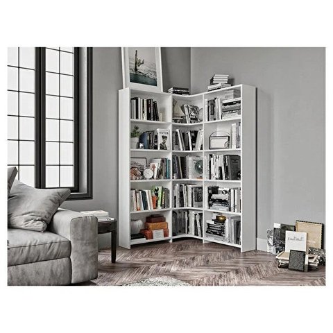 Estante de Canto Organizadora Udson 100% Mdf (sala Quarto) Woodcore