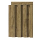 Ver imagem 2 de Filetes em Poliestireno 3,2CMX2,1cm Barra 2,85 Metro Linear Bege/Carvalho Graddus