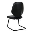 Ver imagem 2 de Cadeira para Escritório Interlocutor Corino Fixa Encosto Ergonômico Amor Preto