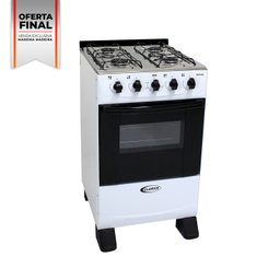 Fogão a Gás Delicato 4 Bocas com Respaldo Acendimento Manual - 3