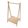 Cabideiro Montessoriano Arara Roupas Infantil Madeira Pinus 4 Ever - 3